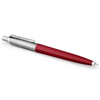 PARKER Jotter Originals Stylo bille, rouge, recharge bleue pointe moyenne, sous blister
