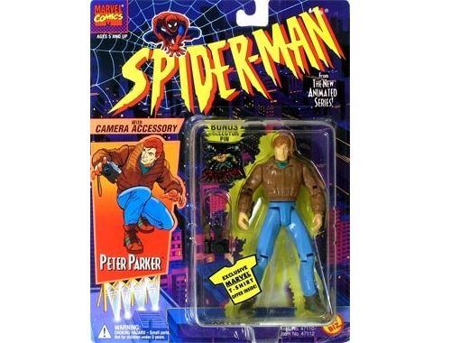 PETER PARKER * avec accessoire pour caméra * 1994 Spider-Man