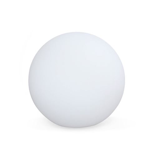 Sweeek Boule LED 40cm – Sphère décorative lumineuse Ø40cm blanc chaud commande à distance