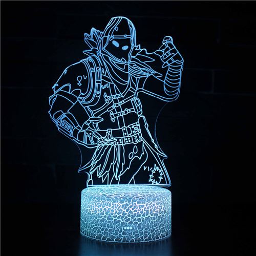 Lampe 3D Tactile Veilleuses Enfant 7 Couleurs avec Telecommande - Fortnite #10