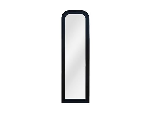 Miroir CANDIDE - bois d'eucalyptus - 40 x 140 cm - Noir
