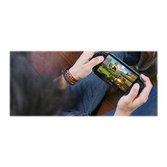 Pack Console Sony PS Vita Noire + Mega Pack Lego + Carte mémoire 8