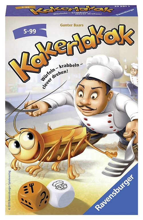 Ravensburger - 23391 5 - Jeu - Kakerlakak