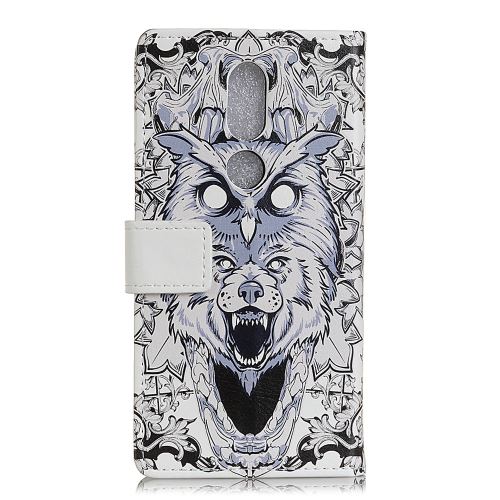 Etui en PU impression de motifs motif animal pour votre Nokia 4.2