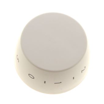 Bouton thermostat blanc 4331640100 - refrigerateur beko - 1