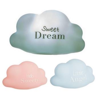 1 Lampe Veilleuse Nuage Led 15 X 19 X 8 Cm Enfant Deco