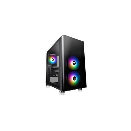 THERMALTAKE Boitier sans alimentation View 31 TG ARGB - Moyen tour - Format ATX - Noir