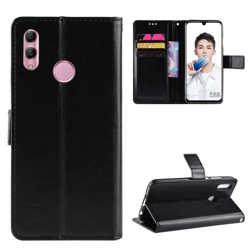 Etui en PU avec sangle noir pour votre Huawei P Smart (2019)/Honor 10 Lite