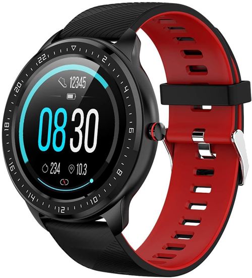 Montre Connectée Chronus Z06 IP68 Étanche Fitness Tracker-Rouge-Chronus