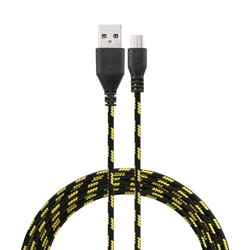 Câble Micro USB 3 Mètres Noir Pour Xiaomi Redmi Note 5 - Charge Et Data - Neuf