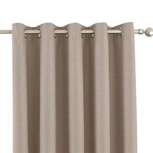 Riva Home Eclipse - Rideaux occultants (Taille 2: 117 x 183cm) (Naturel) - UTRV1083