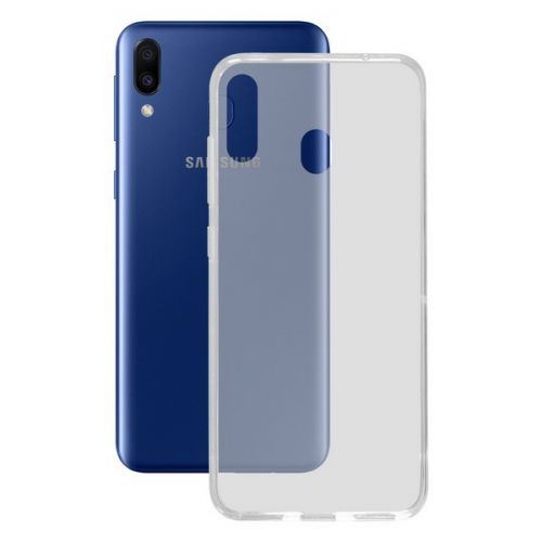 Protection pour téléphone portable Samsung Galaxy M20 Flex TPU Transparent Flexible