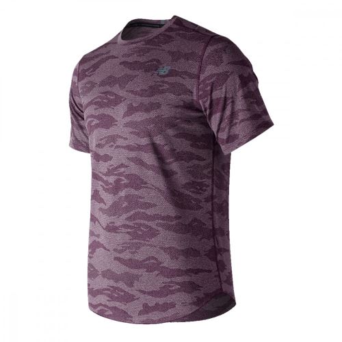 T-shirts New Balance Violet L Adulte