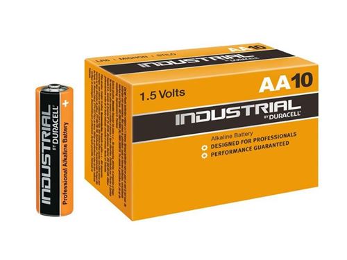 Duracell INDUSTRIAL ID1500 - batterie - type AA - Alcaline x 10