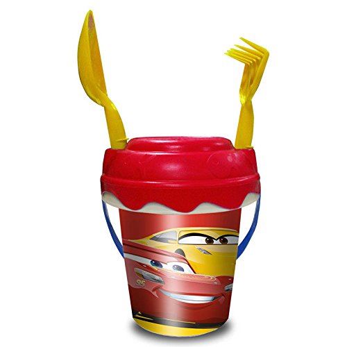 Cars – Seau bébé Pelle râteau, 14 cm (Mondo 322008)