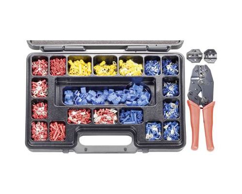 Set pince &agrave; sertir toolcraft 820927 1 set 4015600178178
