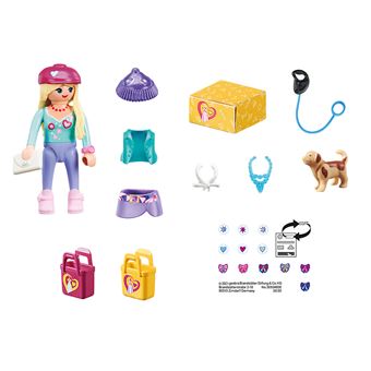 Playmobil City Life 70595 Mannequin avec chien