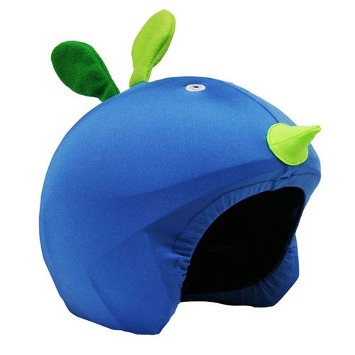Housse de casque fantaisie - Coolcasc - Ccbird - Oiseau bleu et vert - Taille unique