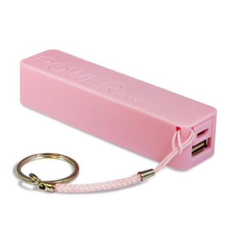 Batterie externe de secours 2600 mah - Powerbank - tout smartphone, Iphone, tablette - Rose