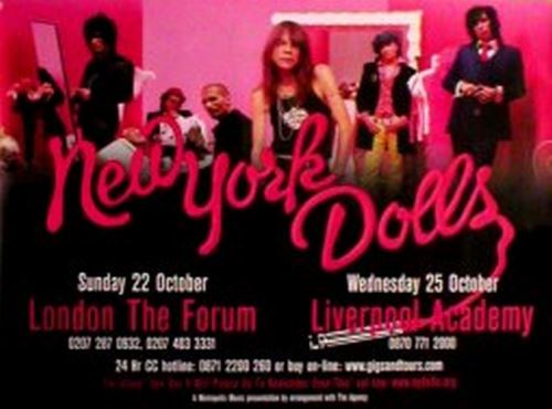New York Dolls - 102x76 cm - AFFICHE / POSTER