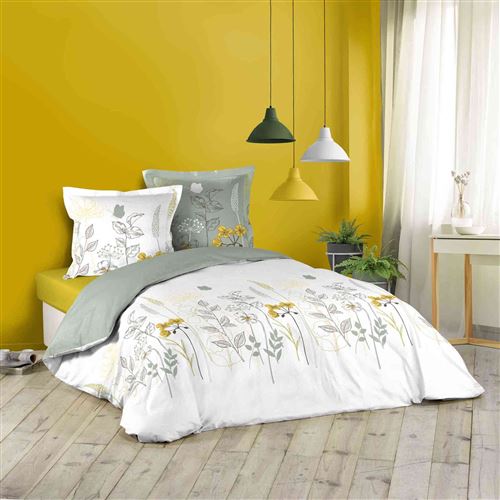 Parure de lit Fleurs des champs 140x200 cm