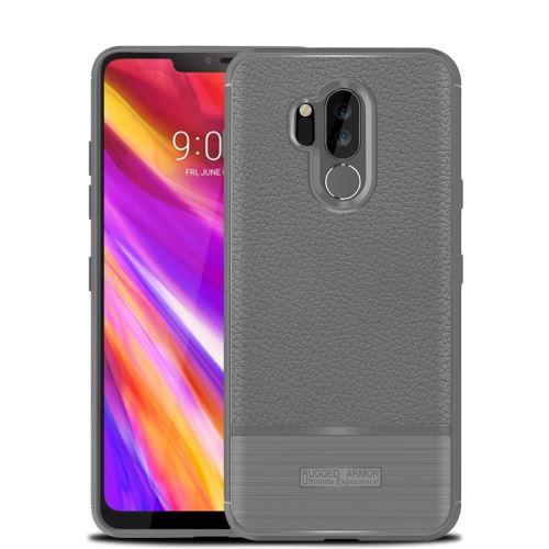 Etui Coque de protection antichoc souple pour LG G7 ThinQ - Gris