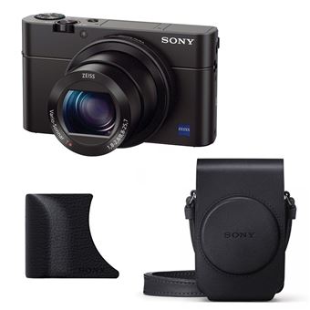 Sony Compact Dsc Rx100 Iii Noir Grip Agr2b Etui Rxg Appareil