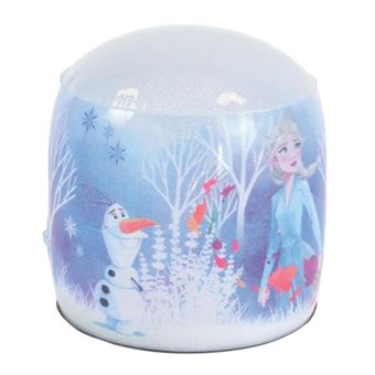 Disney Lampe gonflable gelée filles 15 x 13 cm blanc/multicolore