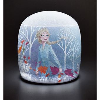 Disney Lampe gonflable gelée filles 15 x 13 cm blanc/multicolore