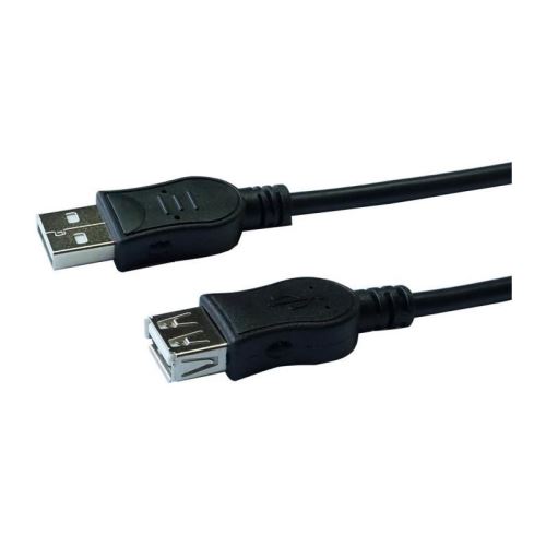 CONTINENTAL EDISON Câble rallonge USB male/USB femelle - 0,15m