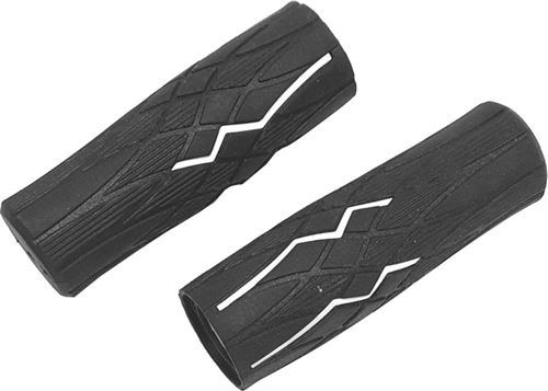 Herrmans poignées 92 mm caisse noir/blanc 2 pièces