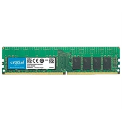 Crucial CT16G4RFD8266 16Go (DDR4, 2666 MT/s, PC4-21300, DR x8, ECC, Registered, DIMM, 288-Pin) Mémoire