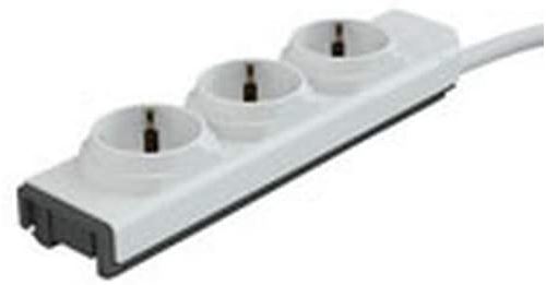 Allocacoc PDU Modular Type F 1M Blanc