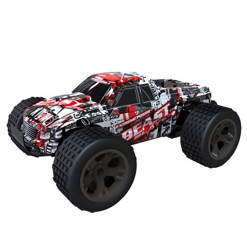1:20 2WD haute vitesse RC voiture de course 4WD camion télécommandé tout-terrain Buggy jouets - Multicolore