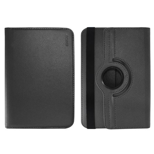 Etui en PU rotation à 360 degrés noir pour votre Tablet 8 inch