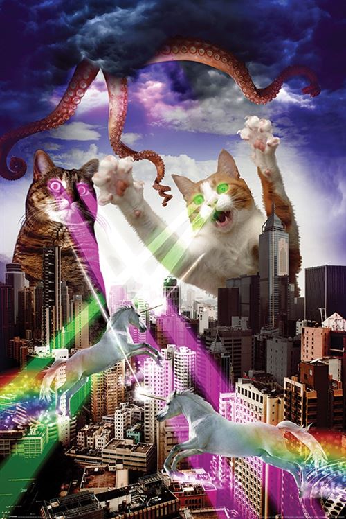 Maxi Poster 61 x 91,5 cm Apocalypse Meow