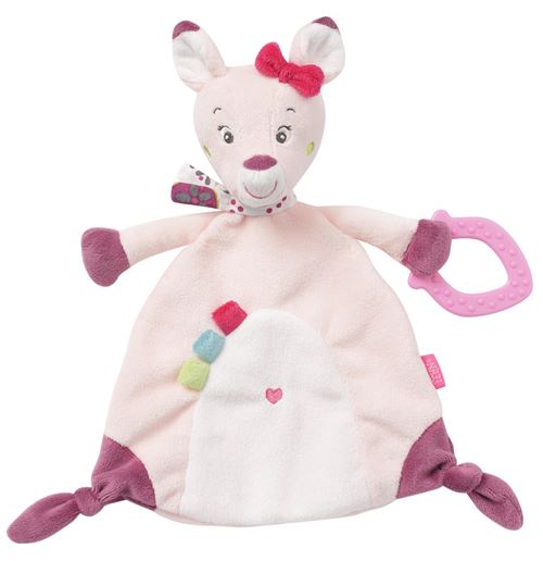 Babysun les coquettes doudou mouchoir à dentition biche