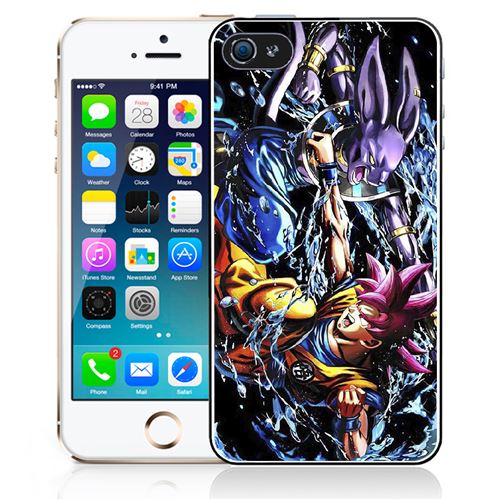 Coque pour iPhone 5C dragon ball goku vs beerus