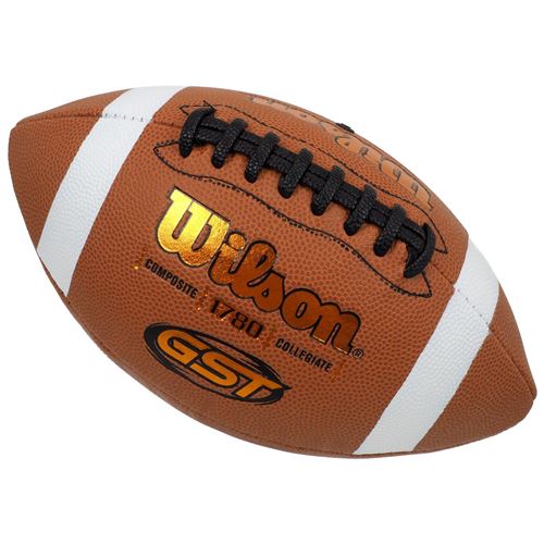 Ballon football américain Wilson Gst composite off footbal Orange taille : UNI réf : 72853