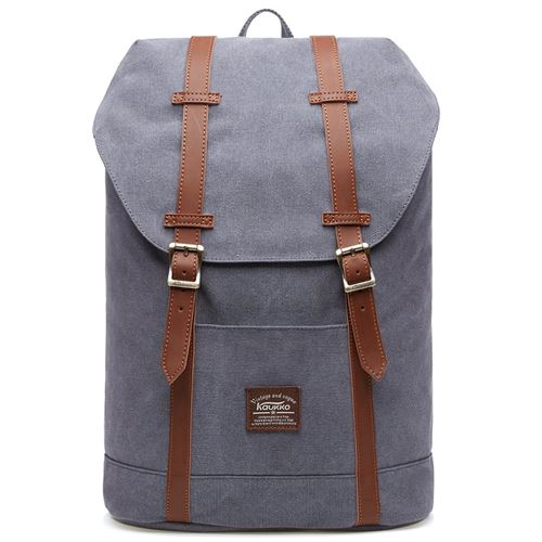 Sac à dos quotidien décontracté KAUKKO Sac à dos d'élèves légers Sac de rangement pour ordinateur portable 16 pour Voyage/Sport/