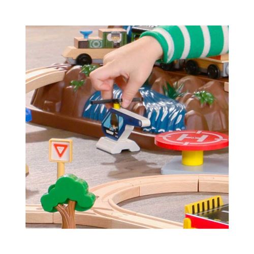 Kidkraft bucket top sale mountain train set
