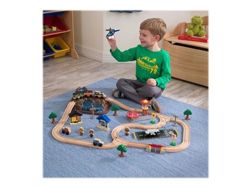 KidKraft Bucket Top Mountain Train Set Circuit trains Achat