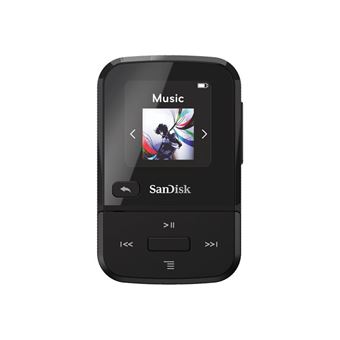 SanDisk Clip Sport Go - Lecteur numérique - 32 Go - noir