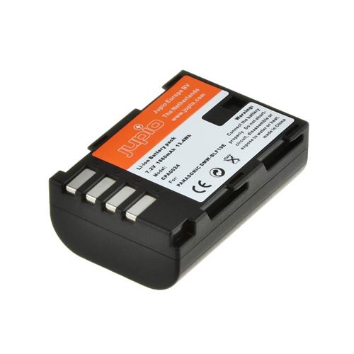JUPIO - Batterie pour Panasonic Lumix - Li-Ion - 1860 mAh - GH5 - GH4 - G9 - Image 3