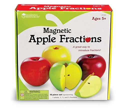 Learning Resources Magnetic Apple Fractions