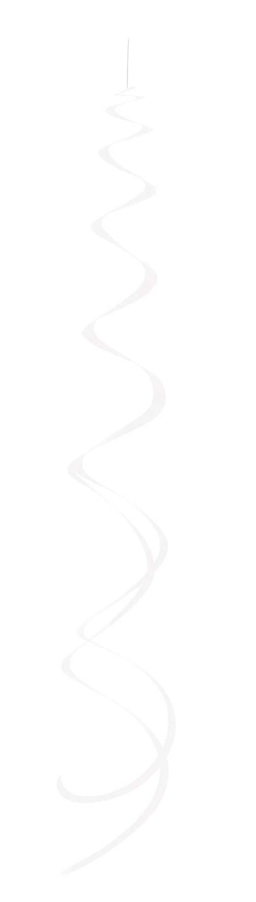 Haza Original pendule tourbillons blanc 60 cm 8 pièces