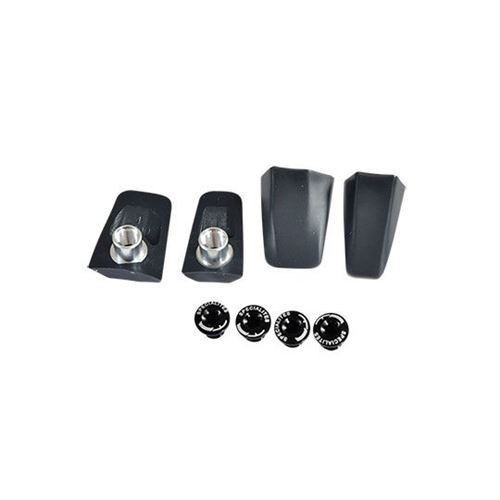 Cache visserie plateau x110 compatible shimano ultegra 6800 noir ta (x4)