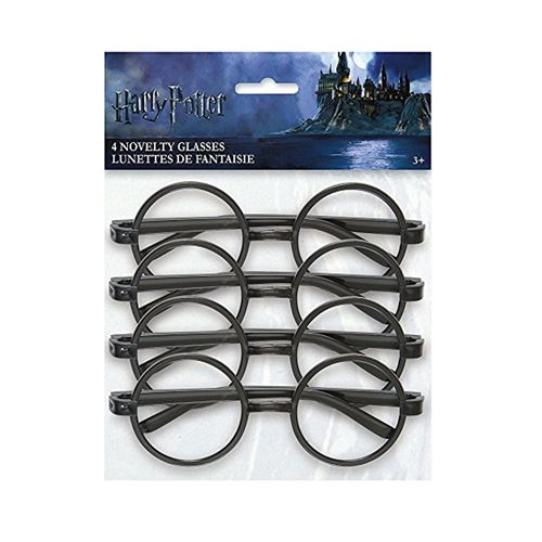 4 paires de lunettes harry potter - Coloris : NoirU59071