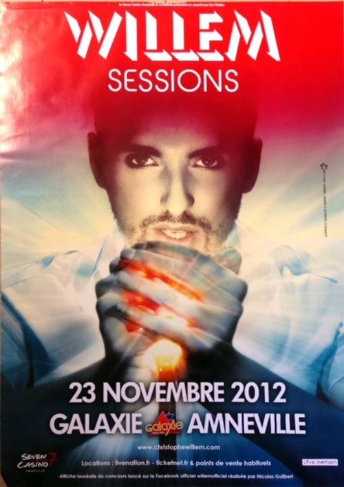 Christophe Willem - 80x120 cm - AFFICHE / POSTER