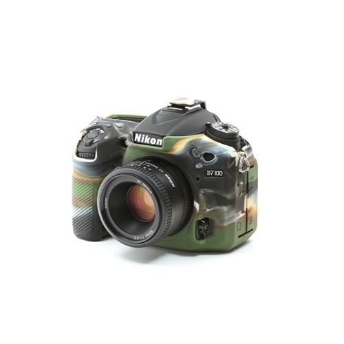 easyCover ECND7100C Coque en silicone pour Nikon D7100 Multicolore